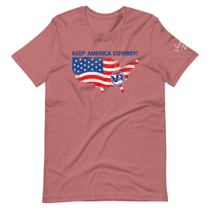 "Keep America Cowboy" T-Shirt - Voodoo Rodeo