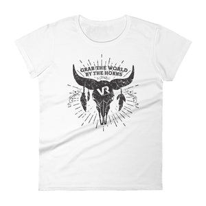 Women's Bull Skull t-shirt - Voodoo Rodeo