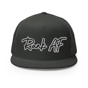 "Rank AF" Trucker Cap - Voodoo Rodeo