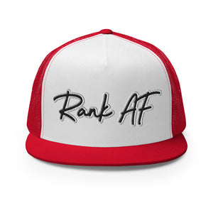 "Rank AF" Trucker Cap - Voodoo Rodeo