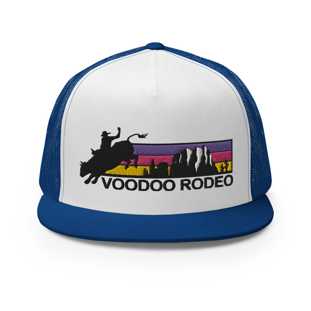"Bullrider Mountain" Trucker Cap - Voodoo Rodeo