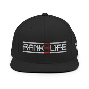 "Rank 4 Life" Snapback - Voodoo Rodeo
