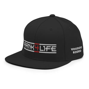 "Rank 4 Life" Snapback - Voodoo Rodeo