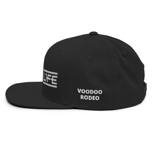 "Rank 4 Life" Snapback - Voodoo Rodeo