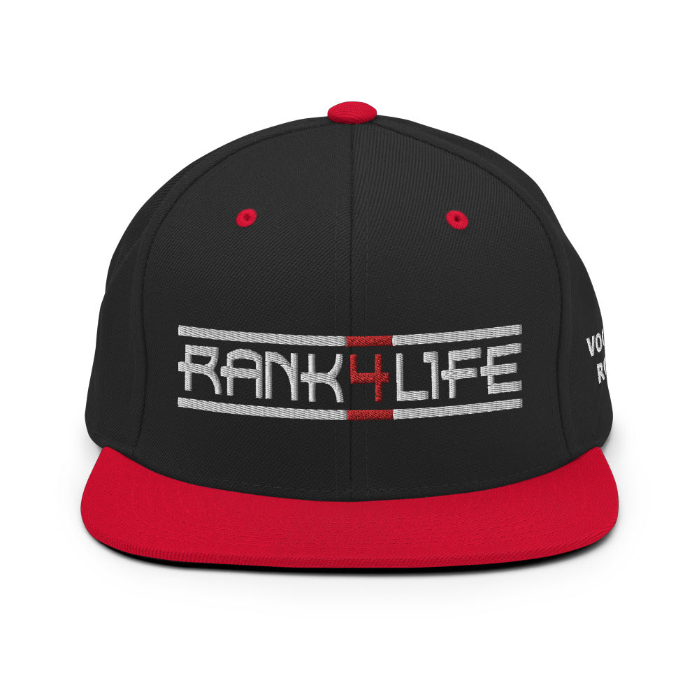 "Rank 4 Life" Snapback - Voodoo Rodeo