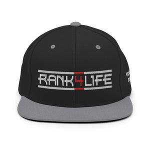 "Rank 4 Life" Snapback - Voodoo Rodeo