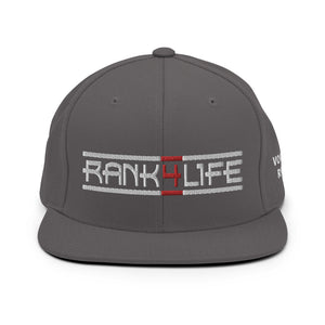 "Rank 4 Life" Snapback - Voodoo Rodeo