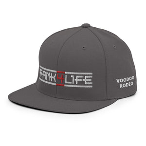 "Rank 4 Life" Snapback - Voodoo Rodeo