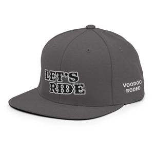 "Let's Ride" Snapback - Voodoo Rodeo