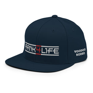 "Rank 4 Life" Snapback - Voodoo Rodeo
