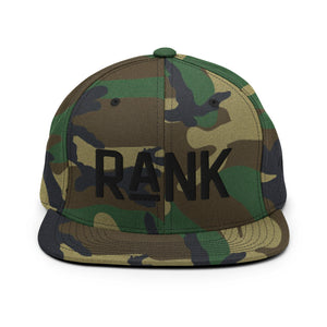 Rank Snapback Hat - Voodoo Rodeo