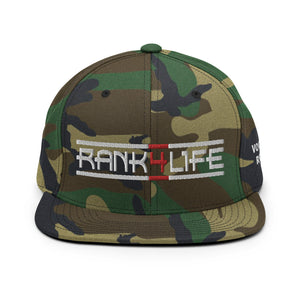 "Rank 4 Life" Snapback - Voodoo Rodeo
