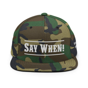 "Say When" Snapback Cap - Voodoo Rodeo