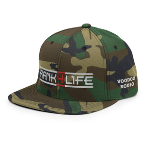 "Rank 4 Life" Snapback - Voodoo Rodeo