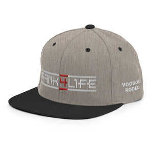 "Rank 4 Life" Snapback - Voodoo Rodeo