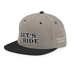 "Let's Ride" Snapback - Voodoo Rodeo