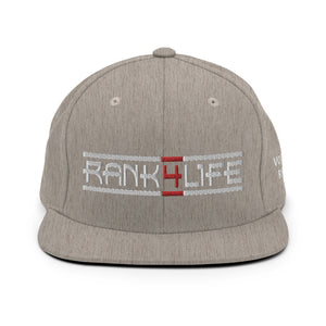 "Rank 4 Life" Snapback - Voodoo Rodeo