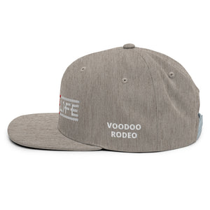 "Rank 4 Life" Snapback - Voodoo Rodeo