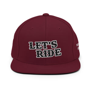"Let's Ride" Snapback - Voodoo Rodeo