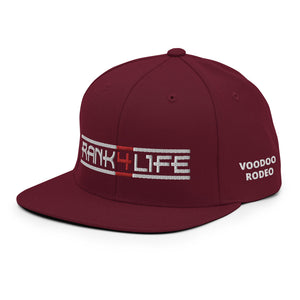 "Rank 4 Life" Snapback - Voodoo Rodeo
