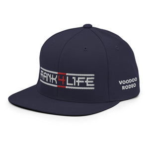 "Rank 4 Life" Snapback - Voodoo Rodeo