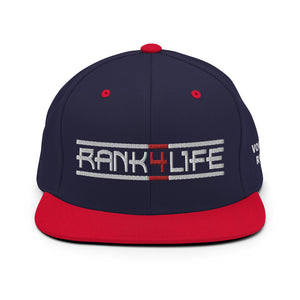 "Rank 4 Life" Snapback - Voodoo Rodeo