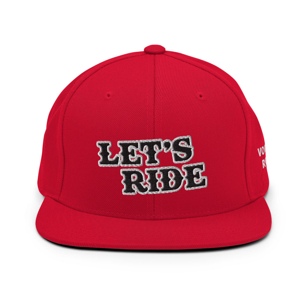 "Let's Ride" Snapback - Voodoo Rodeo