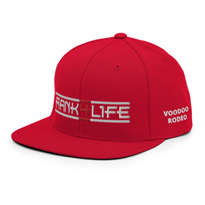 "Rank 4 Life" Snapback - Voodoo Rodeo