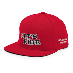 "Let's Ride" Snapback - Voodoo Rodeo