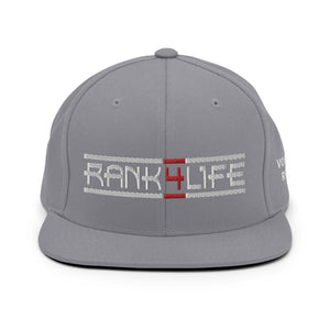 "Rank 4 Life" Snapback - Voodoo Rodeo