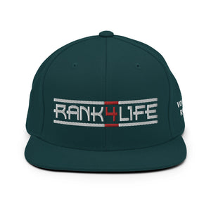 "Rank 4 Life" Snapback - Voodoo Rodeo
