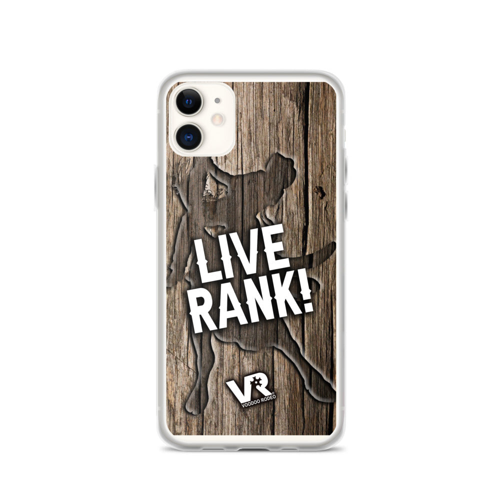 "Live Rank" iPhone Case - Voodoo Rodeo