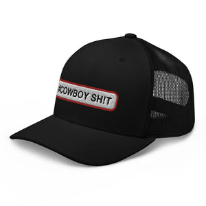 "#COWBOY SH!T" Trucker Cap - Voodoo Rodeo