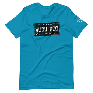 Texas License Plate Unisex T-Shirt - Voodoo Rodeo