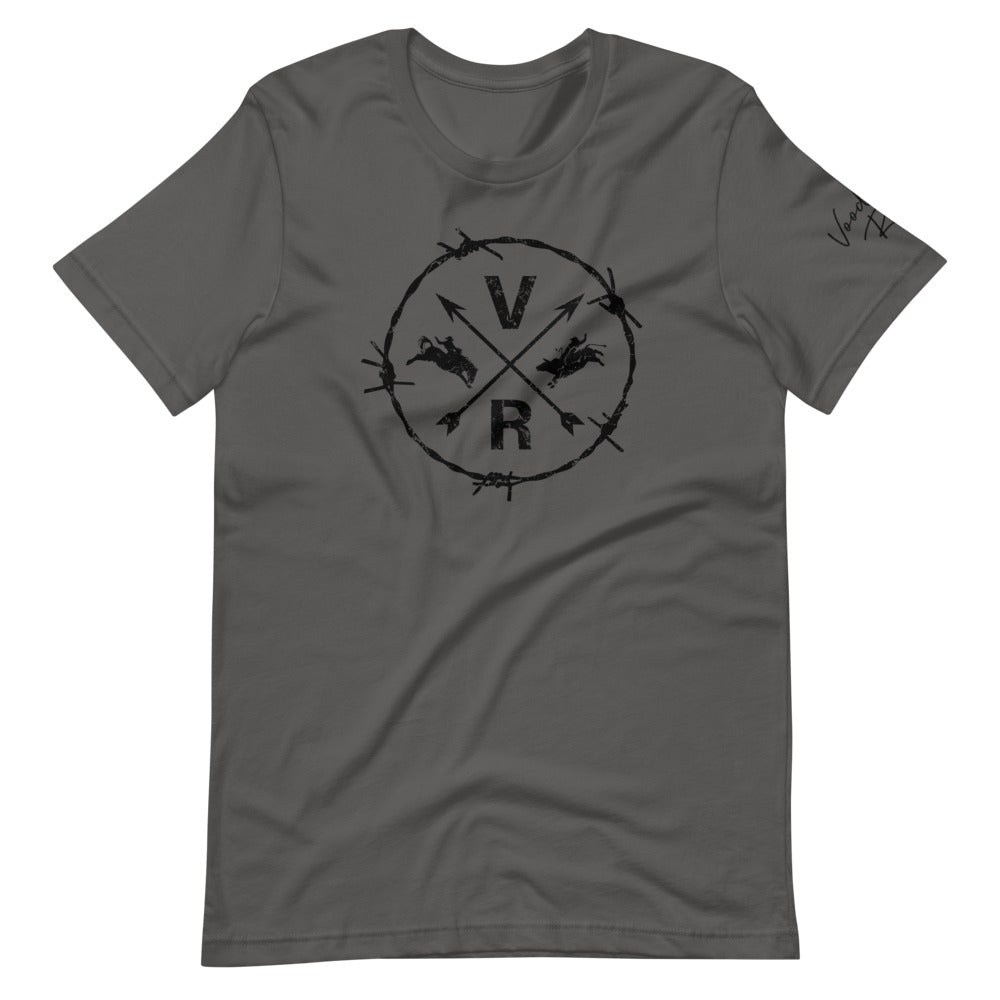 VR Barbed Wire T-Shirt - Voodoo Rodeo