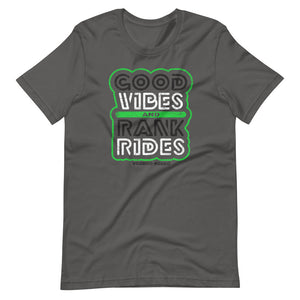 "Good Vibes, Rank Rides" T-Shirt - Voodoo Rodeo