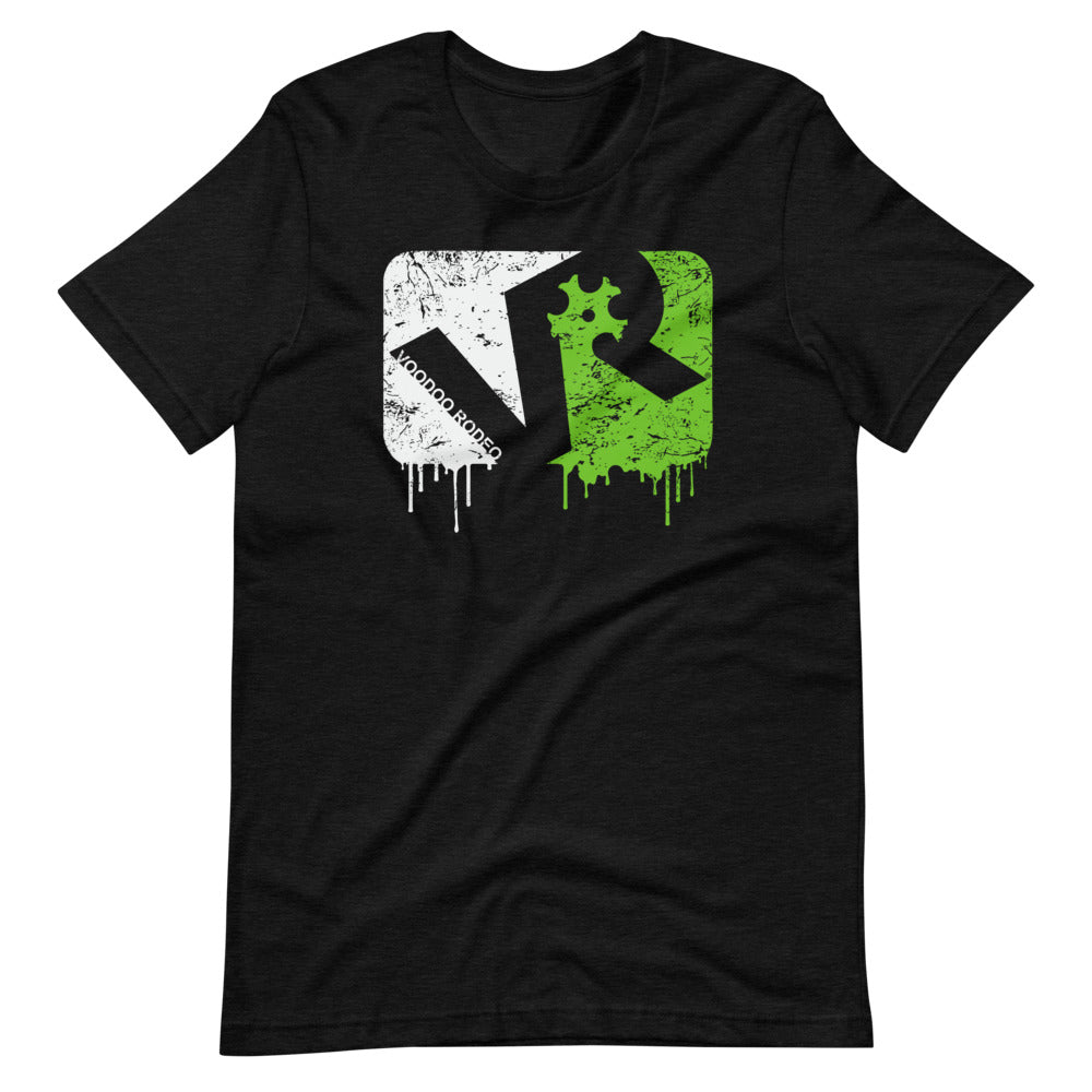 VR "Paint Drip" design tshirt - Voodoo Rodeo