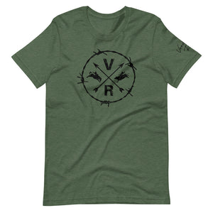 VR Barbed Wire T-Shirt - Voodoo Rodeo