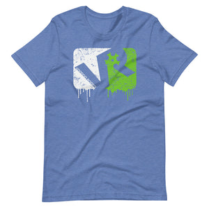 VR "Paint Drip" design tshirt - Voodoo Rodeo