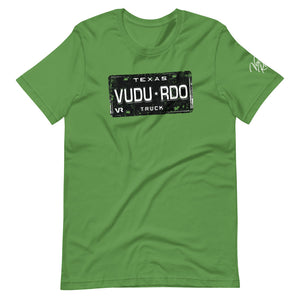 Texas License Plate Unisex T-Shirt - Voodoo Rodeo