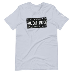 Texas License Plate Unisex T-Shirt - Voodoo Rodeo