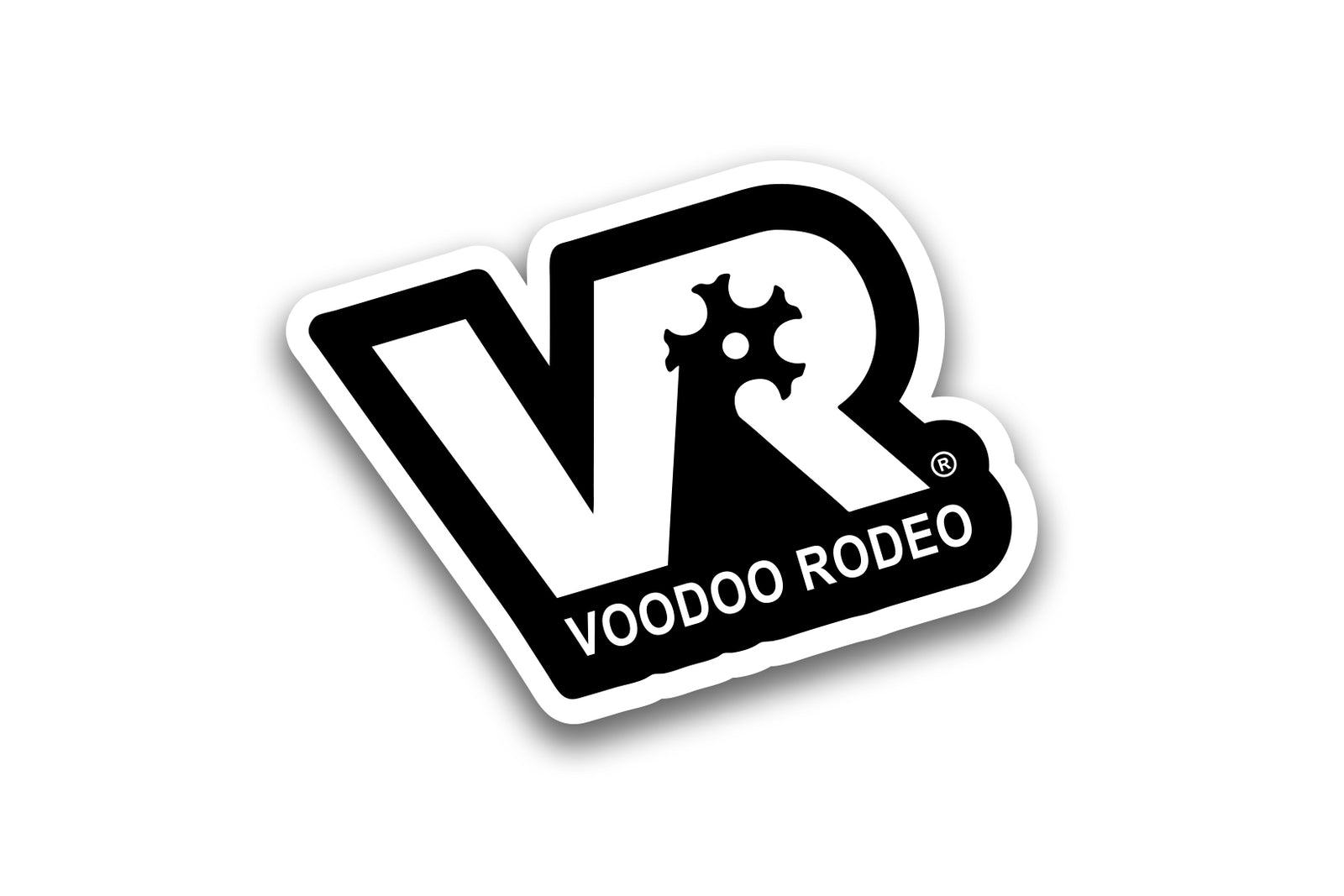VR "Larger" sticker - Voodoo Rodeo