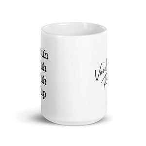 White "Shuh Duh Fuh Cup" glossy mug - Voodoo Rodeo