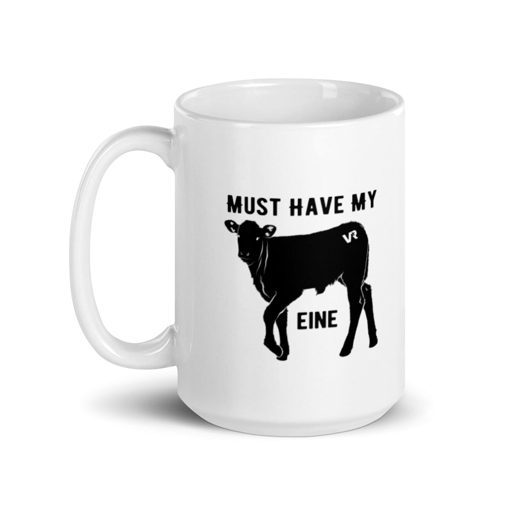 "Must Have My Calf-eine" mug - Voodoo Rodeo