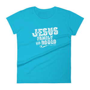 Jesus Family & Rodeo Women's short sleeve t-shirt - Voodoo Rodeo