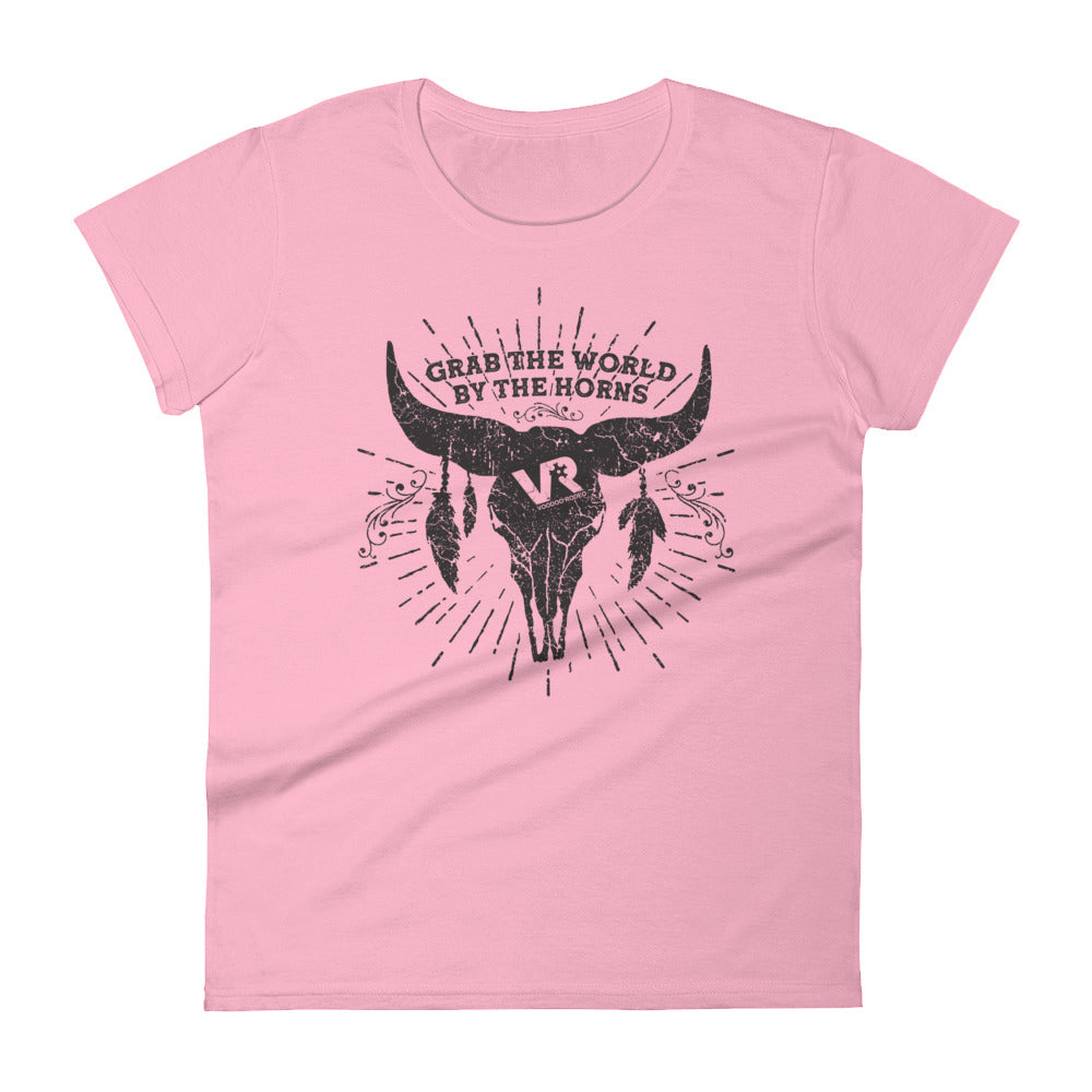 Women's Bull Skull t-shirt - Voodoo Rodeo