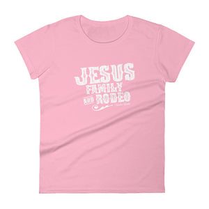 Jesus Family & Rodeo Women's short sleeve t-shirt - Voodoo Rodeo