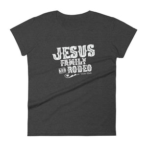 Jesus Family & Rodeo Women's short sleeve t-shirt - Voodoo Rodeo