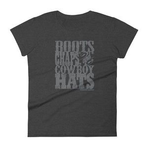 "Boots Chaps Cowboy Hats" t-shirt - Voodoo Rodeo