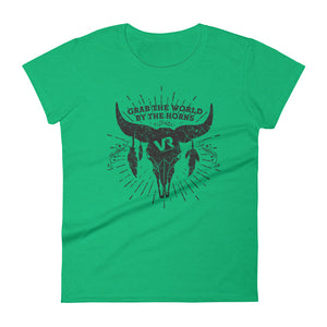Women's Bull Skull t-shirt - Voodoo Rodeo